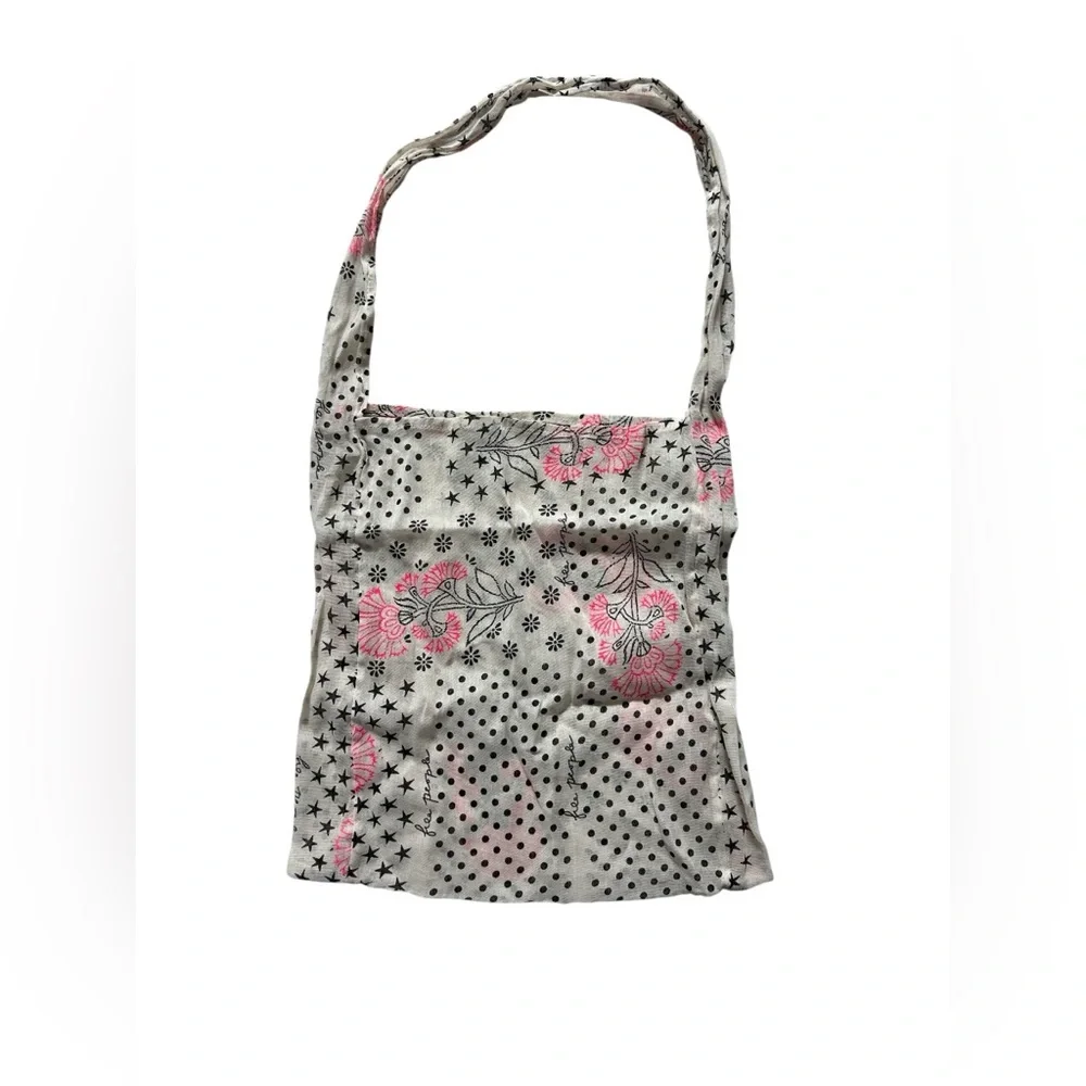 Free People Floral and Polka Dot Crossbody Bag